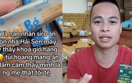 Mẹ bỉm mua sản phẩm siro ăn ngon của TikToker "Gia Đình Hải Sen" cho con uống, đồng loạt "kêu cứu" Mẹ bỉm mua sản phẩm siro ăn ngon của TikToker "Gia Đình Hải Sen" cho con uống, đồng loạt "kêu cứu"
