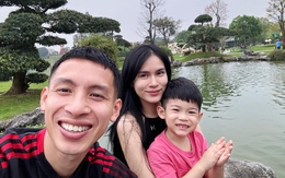 Cuộc sống viên mãn của tiền vệ nổi tiếng và hotgirl Tuyên Quang: Vừa xây biệt thự bạc tỉ nay lại có tin vui