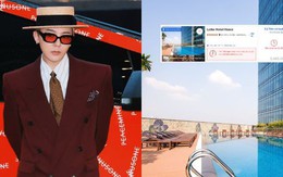 HOT: Khách sạn khu SVĐ Mỹ Đình “cháy phòng” trước đêm diễn của G-Dragon, nơi từng đón BLACKPINK cũng “sold out” HOT: Khách sạn khu SVĐ Mỹ Đình “cháy phòng” trước đêm diễn của G-Dragon, nơi từng đón BLACKPINK cũng “sold out”