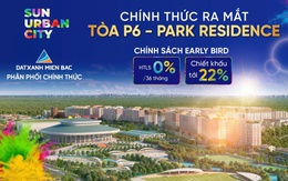 Tiếp nối thành công, tòa mới P6 thuộc Sun Urban City Hà Nam chính thức ra mắt