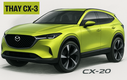 Mazda CX-20 sắp ra mắt, đấu Toyota Yaris Cross, có điểm như CX-5 Mazda CX-20 sắp ra mắt, đấu Toyota Yaris Cross, có điểm như CX-5
