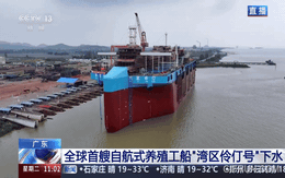 Trung Quốc đưa "tàu sân bay" ra biển... để nuôi cá: Siêu công trình như cung điện, đầu tiên trên thế giới