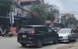 VIDEO: Tài xế Xpander dùng xe mình "ghìm" xe Mercedes có tài xế bất tỉnh trên ghế lái