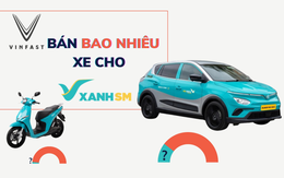 Soi doanh số bán hàng của VinFast: Tỷ trọng bán cho Xanh SM giảm về 21%, thị phần bán lẻ tăng vọt lên số 1 Soi doanh số bán hàng của VinFast: Tỷ trọng bán cho Xanh SM giảm về 21%, thị phần bán lẻ tăng vọt lên số 1