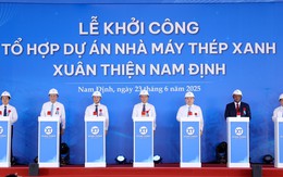Nhấn nút siêu dự án thép 98.000 tỷ ở Nam Định: Tham vọng sản xuất thép làm vỏ ô tô, vũ khí chưa từng có ở Việt Nam