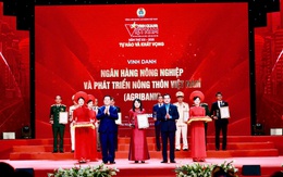 Agribank - Ngân hàng duy nhất được vinh danh tại chương trình VQVN năm 2025