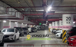 Hầm để xe rộng hơn một phường ở Hà Nội, nằm dưới khu đô thị của Vinhomes Hầm để xe rộng hơn một phường ở Hà Nội, nằm dưới khu đô thị của Vinhomes
