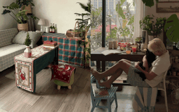 Căn phòng decor đẹp như Pinterest của chàng trai ở trọ Hà Nội, leo bộ 6 tầng lầu
