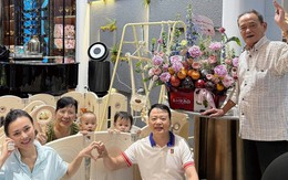 Shark Bình đăng ảnh cả gia đình, nhìn là thấy rõ thái độ của bố mẹ chồng với Phương Oanh