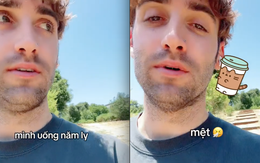 Khách Tây hốc hác, thất thần sau khi uống liền 5 ly cà phê, nghe lý do vừa buồn cười vừa thương