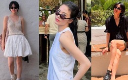 Song Hye Kyo mới có loạt outfit đi du lịch siêu trẻ và đẹp, phụ nữ trên 40 tuổi học theo là quá hợp