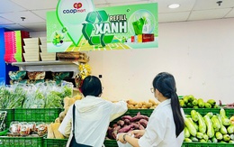 Co.opmart tặng rau củ xanh khi khách hàng mang túi môi trường