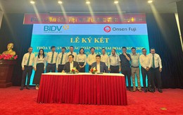 Onsen Fuji và BIDV Hà Nội ký kết hợp tác chiến lược, đồng hành xây dựng hệ sinh thái sống bền vững