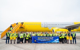 Vietravel Airlines chính thức nhận máy bay Airbus A321 đầu tiên thuộc quyền sở hữu của mình Vietravel Airlines chính thức nhận máy bay Airbus A321 đầu tiên thuộc quyền sở hữu của mình