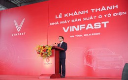 Vinfast khánh thành nhà máy sản xuất ô tô điện tại Hà Tĩnh