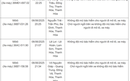 Loạt xe có biển số sau nhanh chóng nộp phạt nguội theo Nghị định 168: vi phạm cùng 1 lỗi mức phạt lên tới 20 triệu đồng