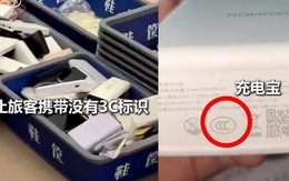 Trung Quốc cấm hành khách mang pin dự phòng sản xuất trước năm 2024 lên chuyến bay nội địa Trung Quốc cấm hành khách mang pin dự phòng sản xuất trước năm 2024 lên chuyến bay nội địa