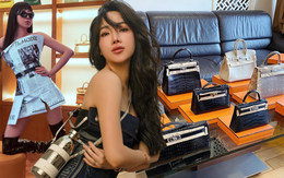 Cận cảnh BST túi Hermes của TikToker Cún Bông trước khi bị khởi tố vì trốn thuế, thay đổi 180 độ sau sự cố Cận cảnh BST túi Hermes của TikToker Cún Bông trước khi bị khởi tố vì trốn thuế, thay đổi 180 độ sau sự cố