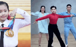 Con trai Khánh Thi-Phan Hiển: 10 tuổi cao gần bằng bố, là "thần đồng dancesport" vô địch thế giới nhưng... lười nhảy mất rồi! Con trai Khánh Thi-Phan Hiển: 10 tuổi cao gần bằng bố, là "thần đồng dancesport" vô địch thế giới nhưng... lười nhảy mất rồi!