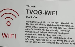 Bài toán tìm mật khẩu wifi ở Thư viện Quốc gia: Sai một ký tự là "toang" ngay, IQ cao mới giải được?