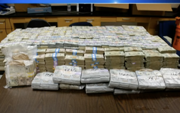 Tịch thu hơn 600 tỷ đồng đựng trong xô nhựa giấu trên trần nhà của một cửa hàng bán đồ trồng cây