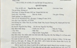 Truy nã đặc biệt Nguyễn Duy Anh Vũ