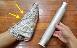 Giấy bạc tưởng chỉ gói đồ ăn ai ngờ làm theo 3 kiểu này như “vàng mười” cho sức khỏe