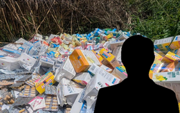 Vụ thực phẩm chức năng chất thành đống ở vùng ven TP.HCM gây sốc: Người vứt khai gì tại công an?