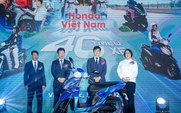 'Xe ga quốc dân' Vision trở thành chiếc xe thứ 40 triệu Honda Việt Nam xuất xưởng