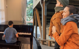 Tình cờ chia sẻ đoạn video "cậu cả" học piano, Tăng Thanh Hà hé lộ cách rèn luyện "người thừa kế" chuẩn phong cách hào môn