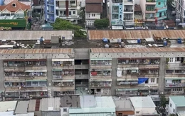 'Chuồng cọp' giăng tầng, khung sắt cố định 'bóp nghẹt' lối thoát ở chung cư TPHCM
