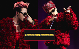 G-Dragon chính thức huỷ concert tại Thái Lan, gây ảnh hưởng lớn đến concert Việt Nam cuối năm nay