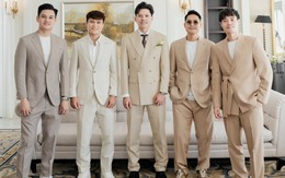 Sốc visual dàn phù rể giá hơn 30 tỷ trong đám cưới xa hoa của trung vệ ĐT Việt Nam và mẹ đơn thân