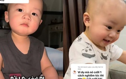 Clip siêu chữa lành: 6 triệu người ngồi xem em bé có điệu cười cực chất - cười như xe công nông nổ máy!