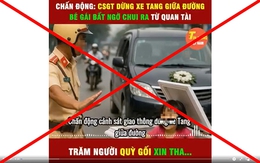 Sự thật về clip "CSGT dừng xe tang giữa đường, bé gái bất ngờ chui ra từ quan tài"