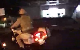 CSGT mở đường, đưa bé trai co giật, tím tái trên cao tốc đến bệnh viện ở TP HCM