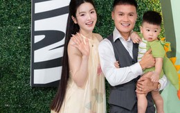 Chu Thanh Huyền hóa cô dâu, Quang Hải bảnh bao như chú rể trong tiệc thôi nôi xa hoa loá mắt của con trai Chu Thanh Huyền hóa cô dâu, Quang Hải bảnh bao như chú rể trong tiệc thôi nôi xa hoa loá mắt của con trai
