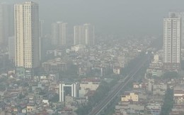 Hà Nội mù mịt sương từ sáng sớm, ô nhiễm không khí thứ 2 thế giới