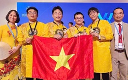 ĐỈNH: Lần đầu tiên Việt Nam giành 4 HCV cuộc thi quốc tế này, ngang hàng với Mỹ và Trung Quốc