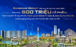 Sunshine Group tiếp tục tái cấu trúc toàn diện: Phát hành 600 triệu cổ phiếu, tập trung kinh tế quy mô lớn, M&A loạt công ty con và các dự án tầm cỡ