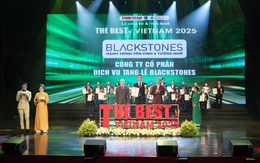 Blackstones được vinh danh Top 5 thương hiệu dịch vụ tiêu biểu tại "The Best of Vietnam 2025"