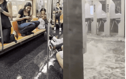 Mưa lũ nghiêm trọng tại Mỹ: Nước lũ tràn vào ga tàu New York, 10.000 chuyến bay bị hoãn trên cả nước