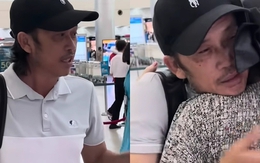 Hoài Linh ra tận sân bay tiễn mẹ đi Mỹ, mặt phờ phạc, mắt thâm quầng