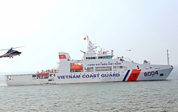 Tàu CSB 8004 sẽ làm nhiệm vụ đặc biệt trên biển dịp 2/9: Dài 90m, chịu sóng cấp 12, có sân đỗ trực thăng