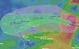 Hai yếu tố khiến bão Wipha ảnh hưởng đến đất liền từ rất sớm