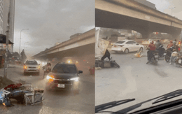 Diễn biến toàn cảnh cơn giông lốc bất ngờ “đánh úp” chiều 19/7 khiến người dân Hà Nội không kịp trở tay