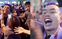Video Lê Dương Bảo Lâm hoảng loạn vì bị fan nữ quá khích nhào tới tiếp cận