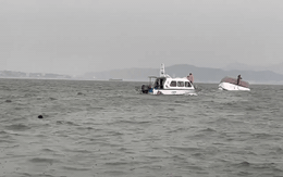 Clip hiện trường vụ đắm tàu du lịch trên Vịnh Hạ Long khiến 5 người tử vong, 38 người mất tích