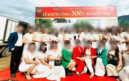 Bức ảnh nữ giám đốc xuất hiện trong lễ khởi công 300 căn biệt thự: Đó là dự án "tự vẽ" Bức ảnh nữ giám đốc xuất hiện trong lễ khởi công 300 căn biệt thự: Đó là dự án "tự vẽ"