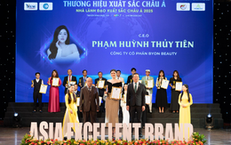 Huỳnh Tiên - CEO Byon Beauty được vinh danh Doanh nhân tiêu biểu xuất sắc châu Á